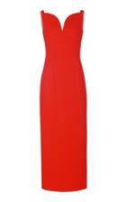 Emilia Wickstead Mathilda Sleeveless Stretch-crepe Midi Dress