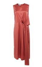 Arias Sleeveless Knot Midi Dress