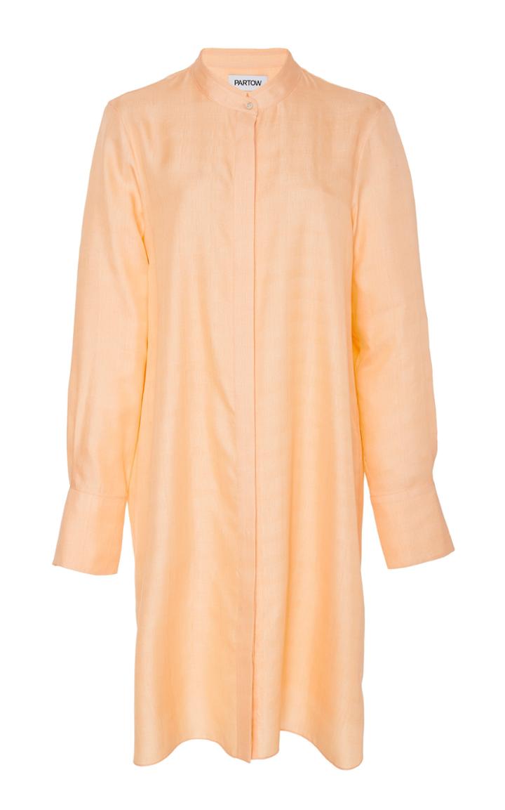 Partow Lola Silk Shirt Dress