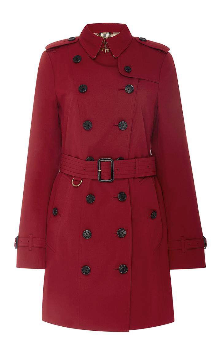 Burberry Sandringham Double Breasted Trench Coat