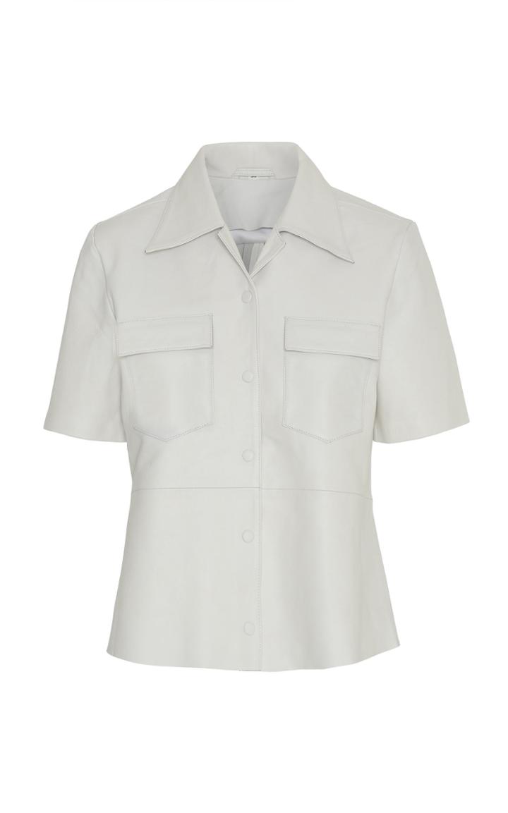 Remain Sienna Sheep Leather Shirt