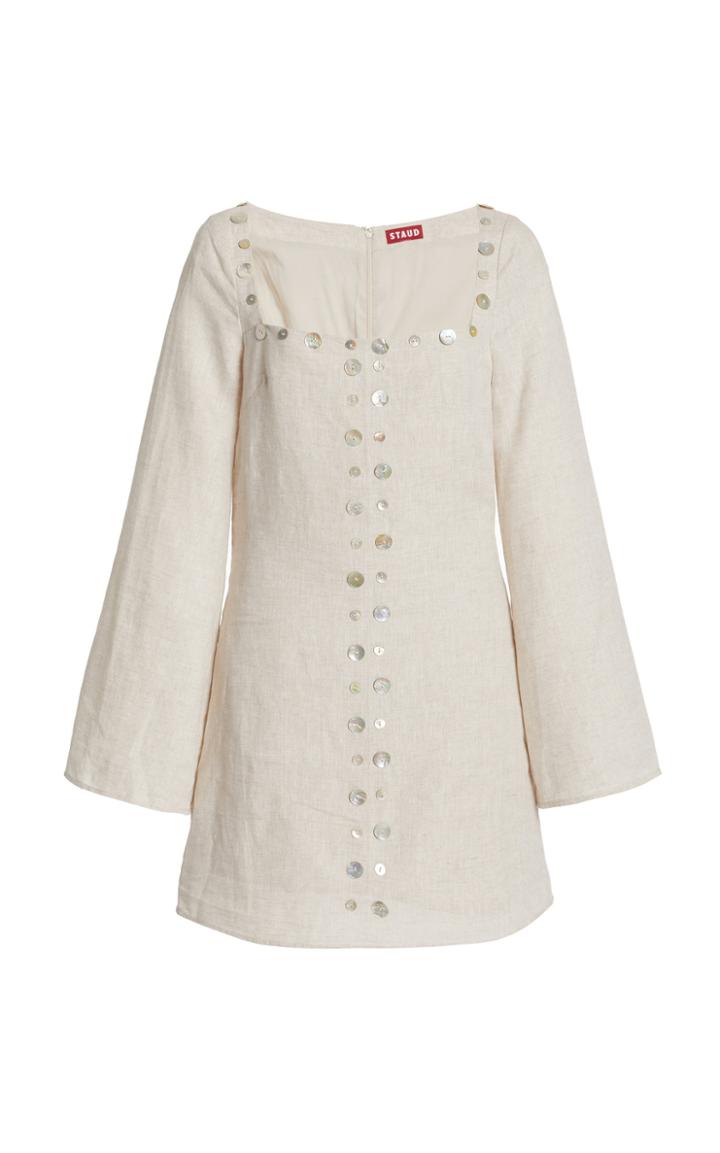 Moda Operandi Staud Chiara Linen Mini Dress