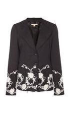 Brock Collection Portman Raw-edge Embroidered Boucl Jacket
