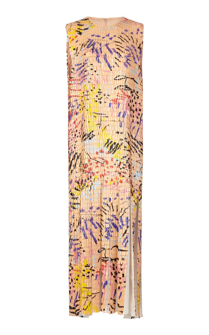 Burberry Salmon Plastic Dress