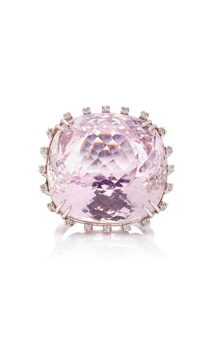 Karma El Khalil Pink Kunzite Cocktail Ring