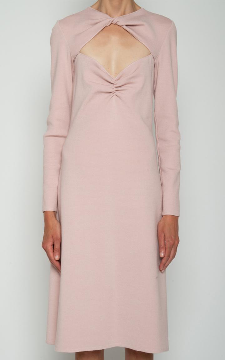 Moda Operandi Giambattista Valli Open Neckline Silk-blend Dress