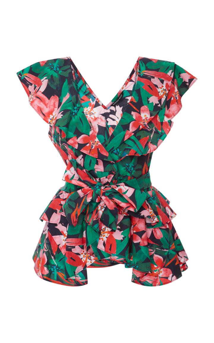 Marissa Webb Maisie Print Top