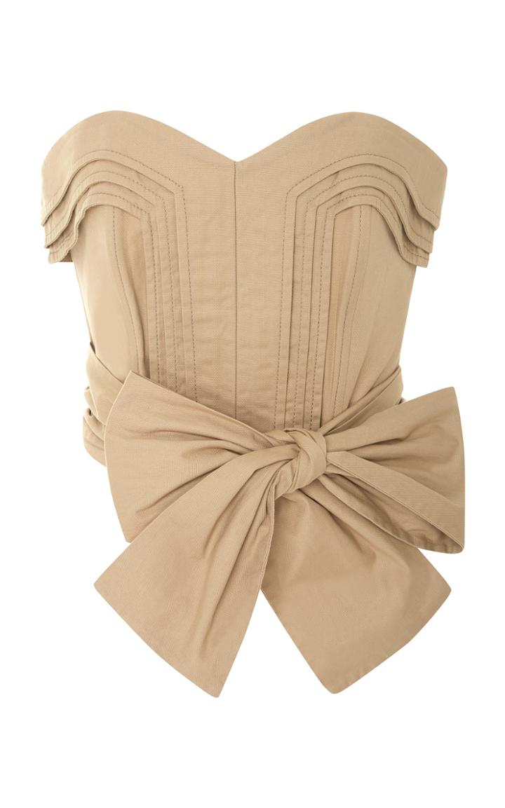 Marissa Webb Ashten Strapless Corset Top