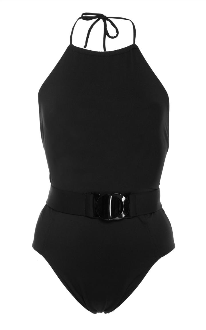 Tropic Of C Eclipse Halter One Piece Swimsuit
