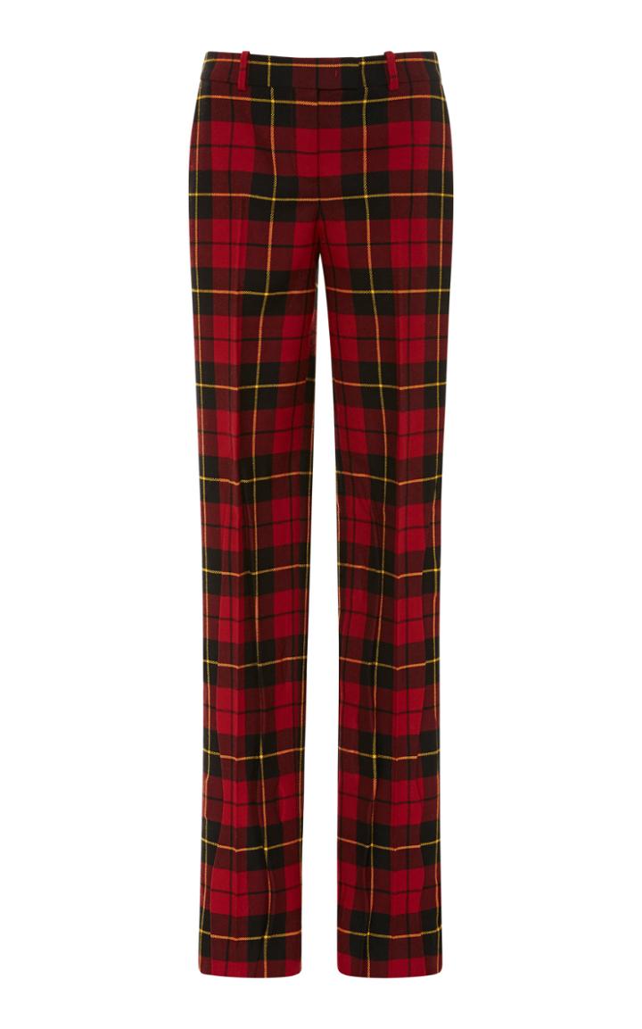 Michael Kors Collection Crushed Straight Leg Trouser