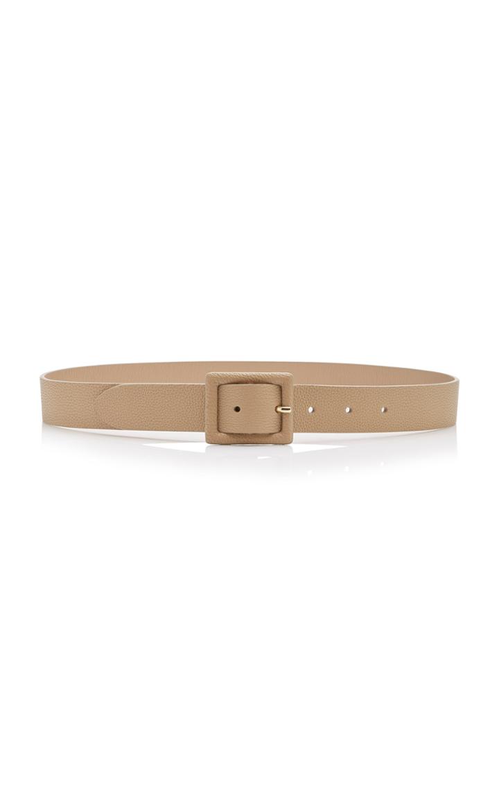 Anderson's Skinny Square Buckle Leather Belt Size: 65 Cm