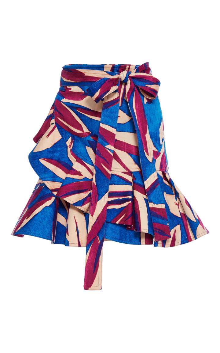 Alexis Anvivi Wrap Mini Skirt