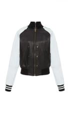 Tomas Maier Leather Bomber Blouson