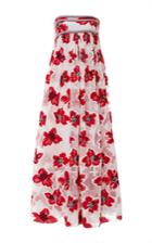 Tory Burch Barrington Floral Embroidered Gown
