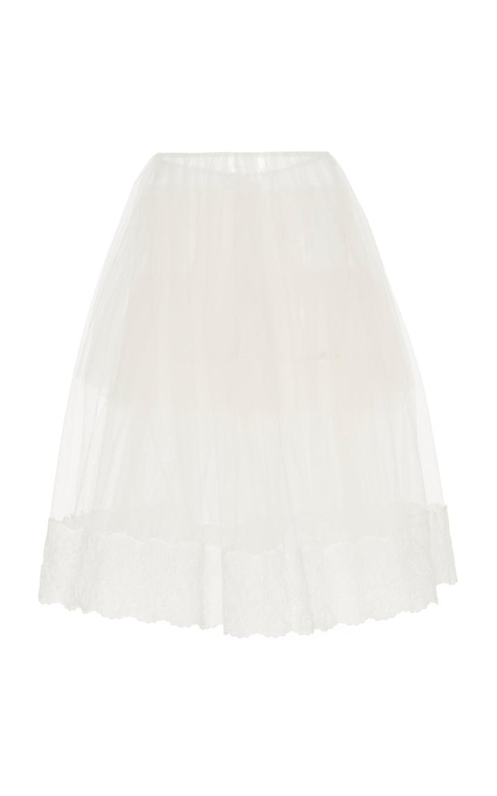 Moda Operandi Simone Rocha Frilled Organza Skirt Size: 4