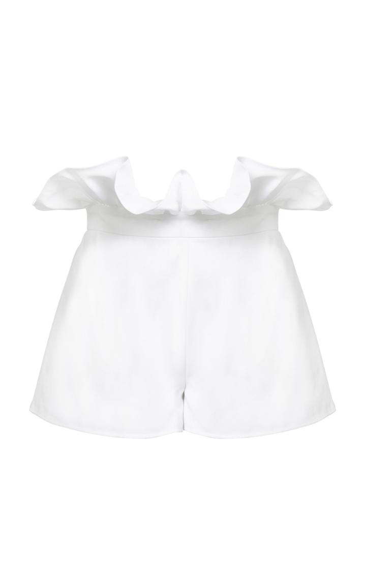 White Story Clara Ruffle Short