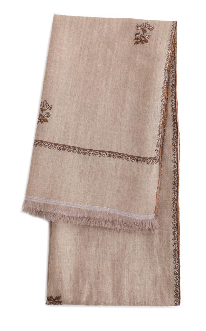 Moda Operandi Kashmir Loom Rosa Bail Shawl