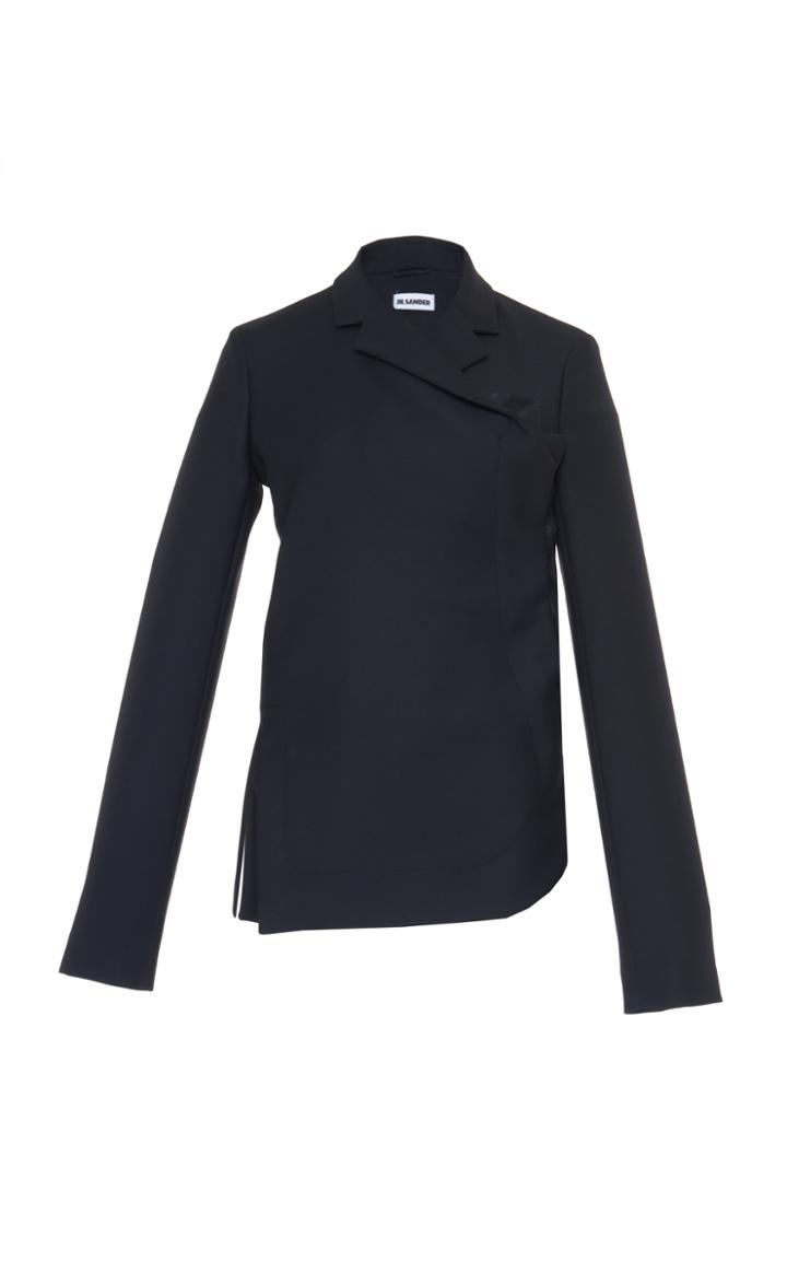 Jil Sander Freud Asymmetric Wrap Jacket