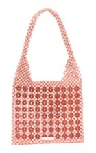 Loeffler Randall Charlie Mini Beaded Plastic Hobo Bag