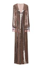 Emilio Pucci Sequin Embellished Long Sleeve Dress