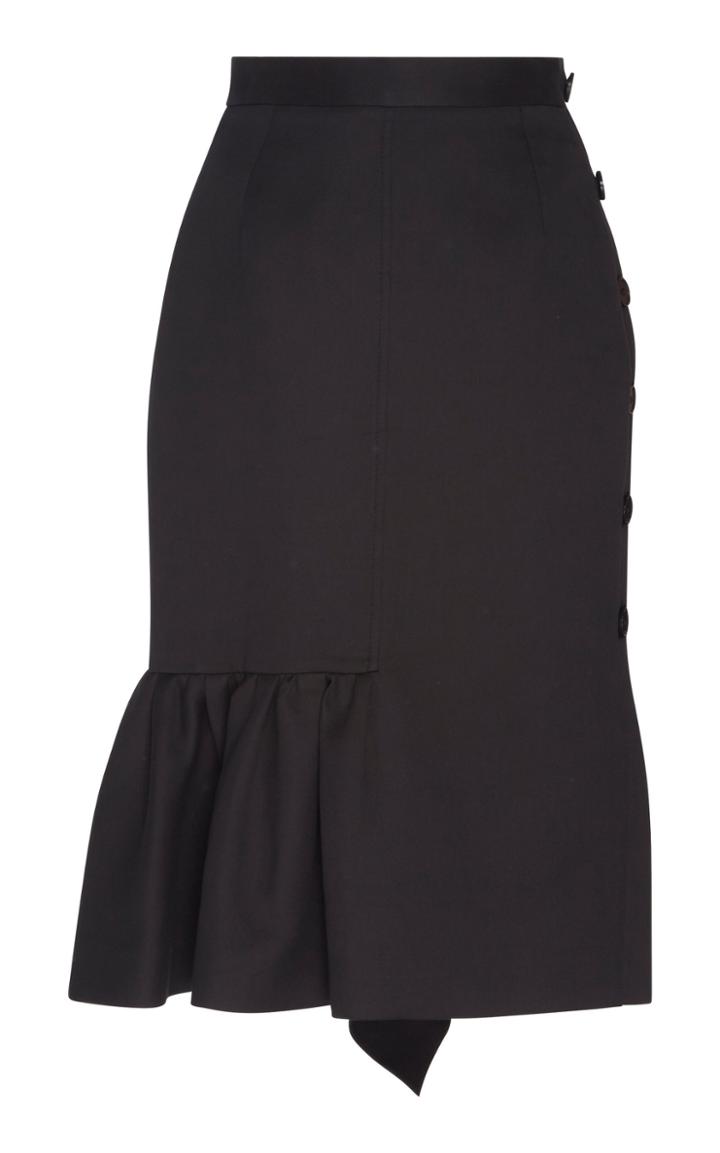 Dice Kayek Pencil Ctton Skirt