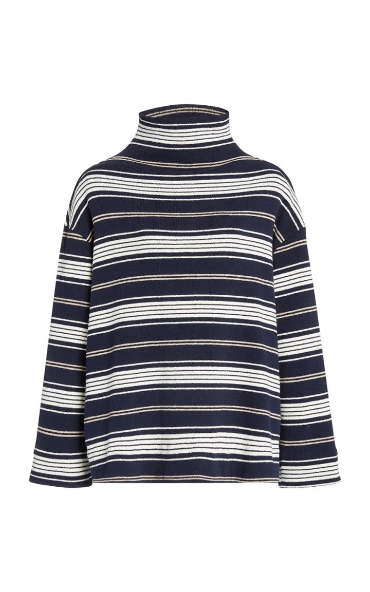 Leset Henry Striped Cotton-blend Sweater