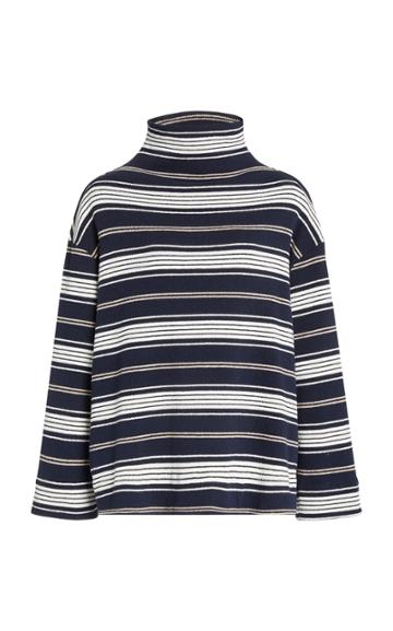 Leset Henry Striped Cotton-blend Sweater