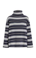 Leset Henry Striped Cotton-blend Sweater