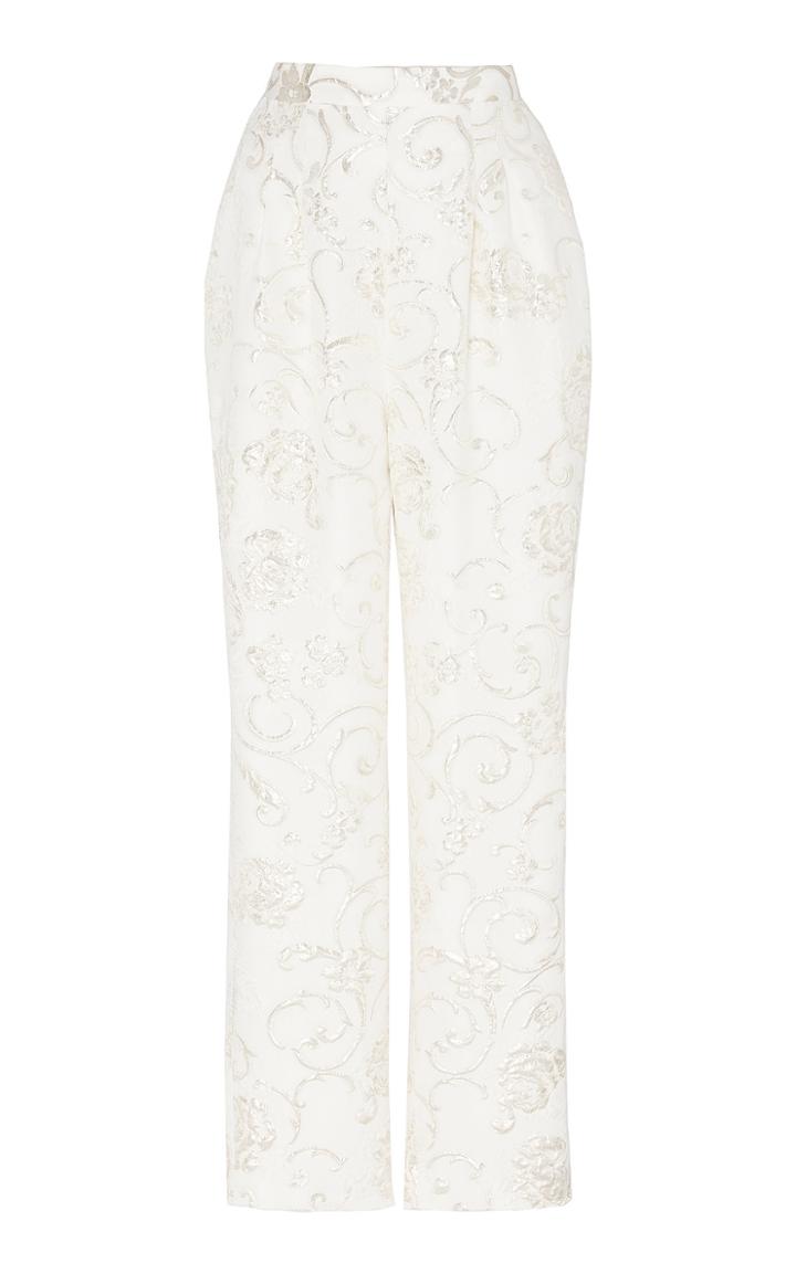 Moda Operandi Rodarte Jacquard Straight-leg Pants Size: 0