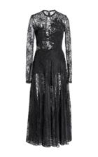 Elie Saab Macram Lace Midi Dress