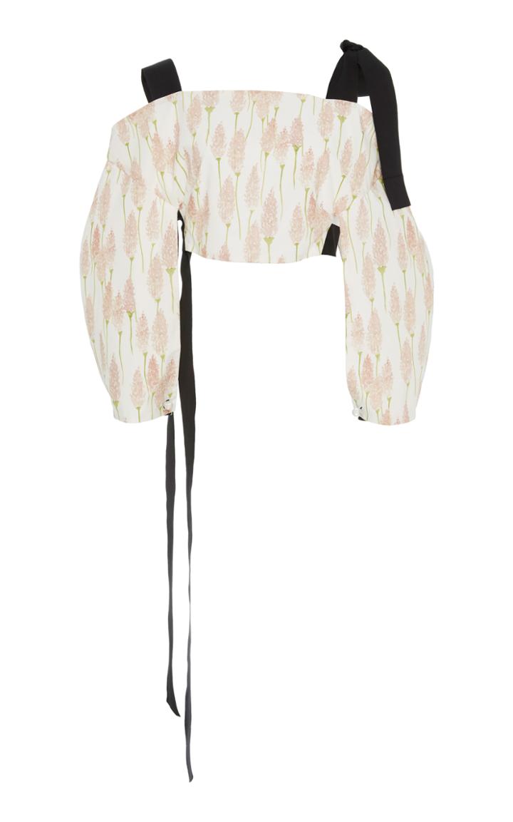 Claudia Li Paperdoll Crop Top