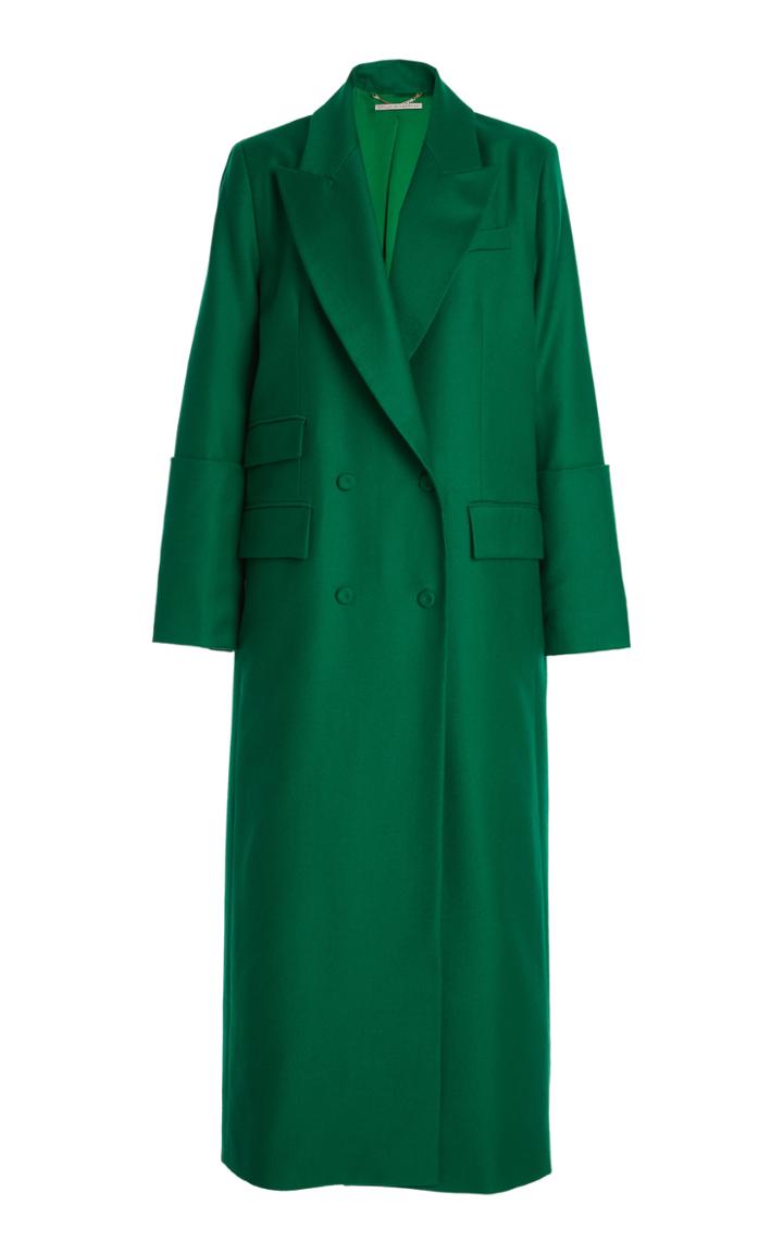 Moda Operandi Emilia Wickstead Maxine Double-breasted Wool Coat