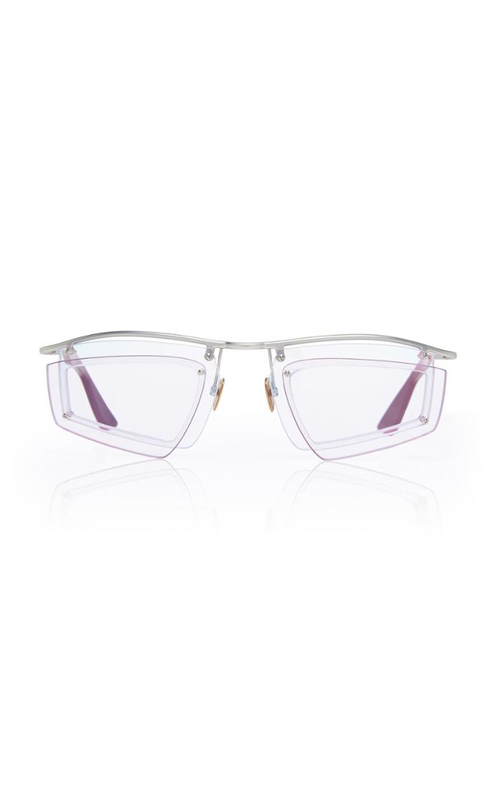 Acne Studios Antoine Double Stainless-steel Square-frame Sunglasses