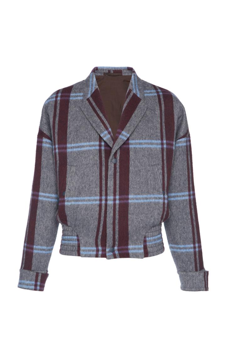 Ermenegildo Zegna Couture Xxx Plaid Jacket