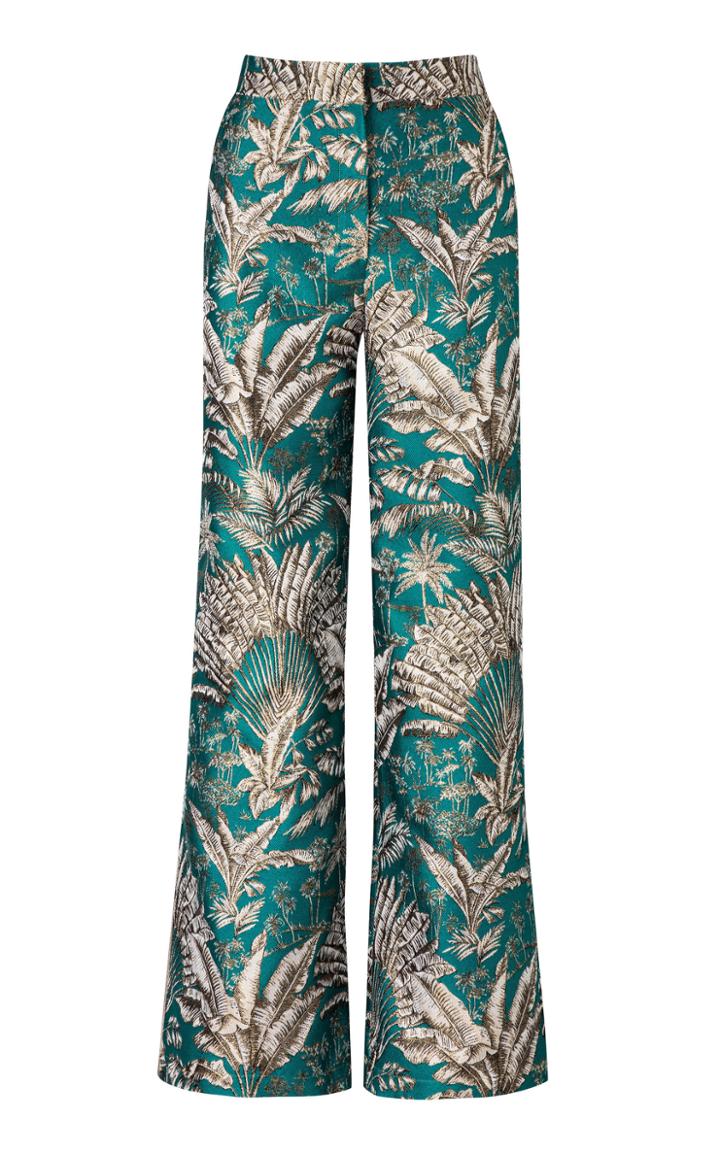 Maison Alma Platanera Jacquard Trousers