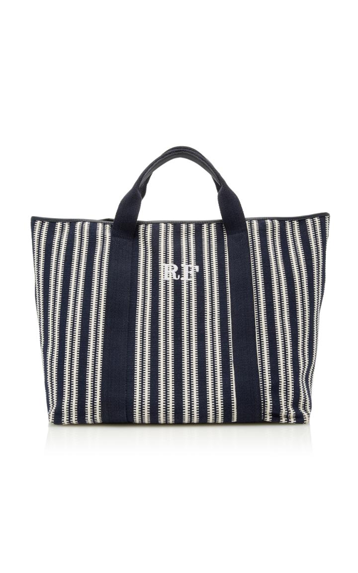 Rae Feather Jaquard Cotton Tote