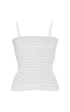 Atm Anthony Thomas Melillo Shirred Cotton-poplin Top