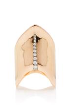 Diane Kordas Armour Ring With Diamonds