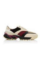 Axel Arigato Tech Runner Leather And Suede Sneakers