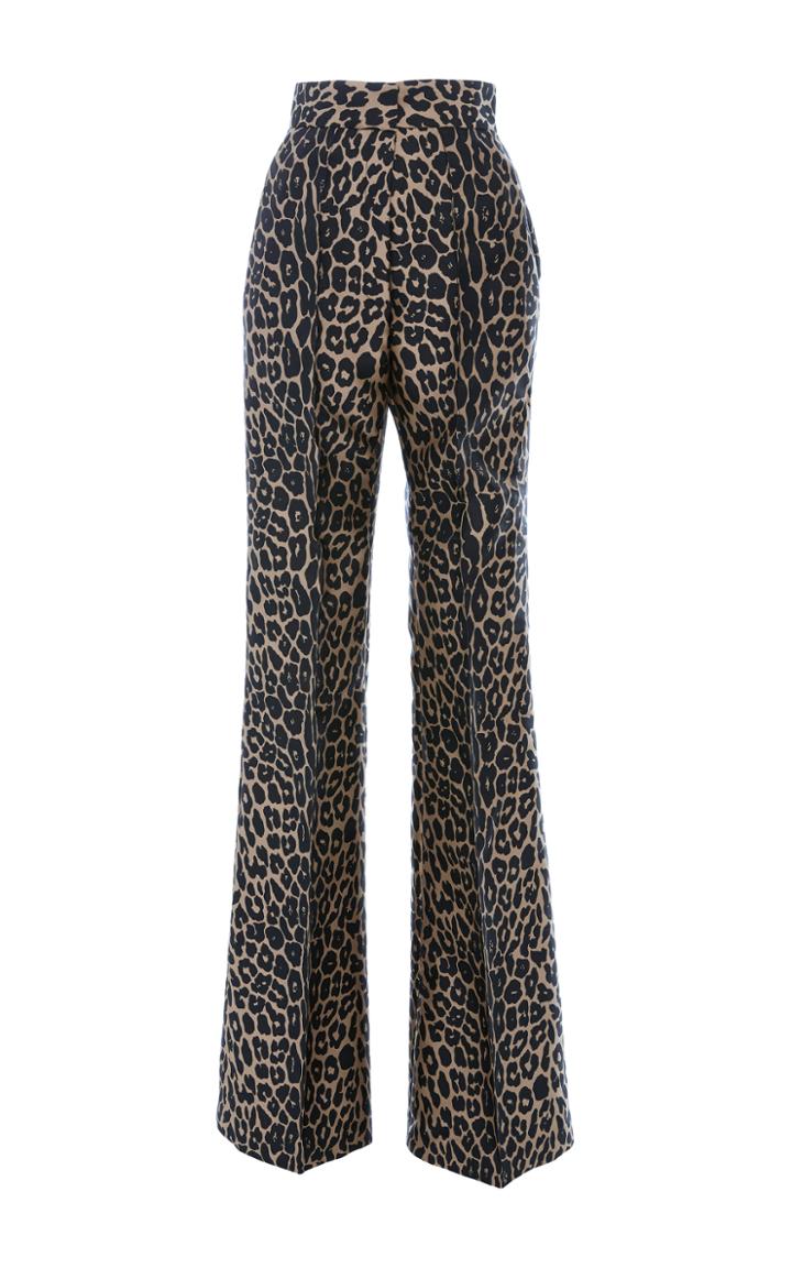 J. Mendel Wide Leg Flare Pant