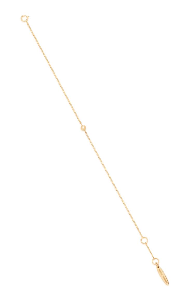 Isabel Lennse 14k Gold Mini Sphere Bracelet