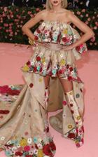 Jonathan Simkhai Floral Embellished Gown