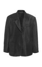 Moda Operandi Kalmanovich Notched Collar Oversized Blazer Size: 0