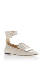 Sergio Rossi Sr1 Studded Ankle Strap Loafer