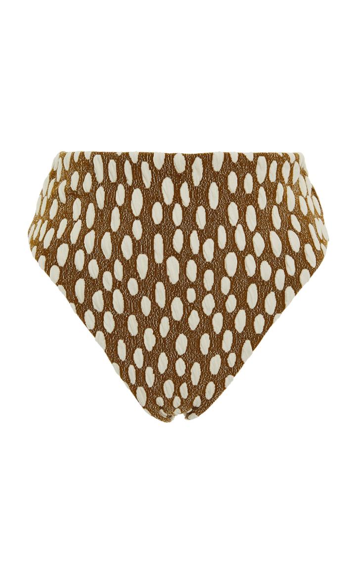 Moda Operandi Mara Hoffman Imina Jacquard-knit Bikini Bottom Size: Xxs