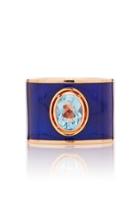 Gilan Hafsa 18k Rose Gold And Topaz Ring Size: 7.5
