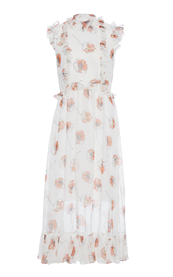 Laura Garcia Etienne Silk Midi Dress