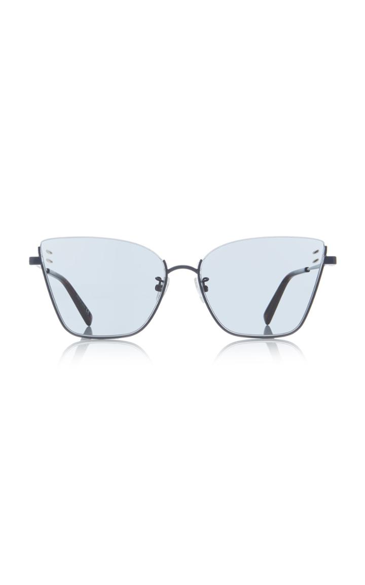 Stella Mccartney Sunglasses Square-frame Silver-tone Sunglasses