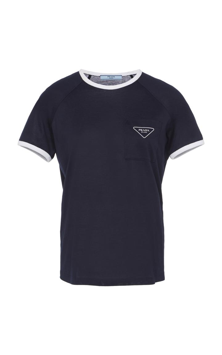 Prada Pocketed Logo T-shirt
