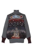 Hussein Bazaza Embellished Turtleneck